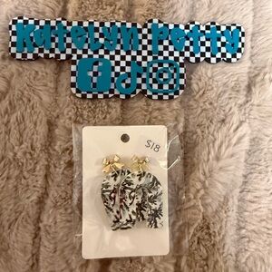 NEW HANDMADE CLAY EARRINGS